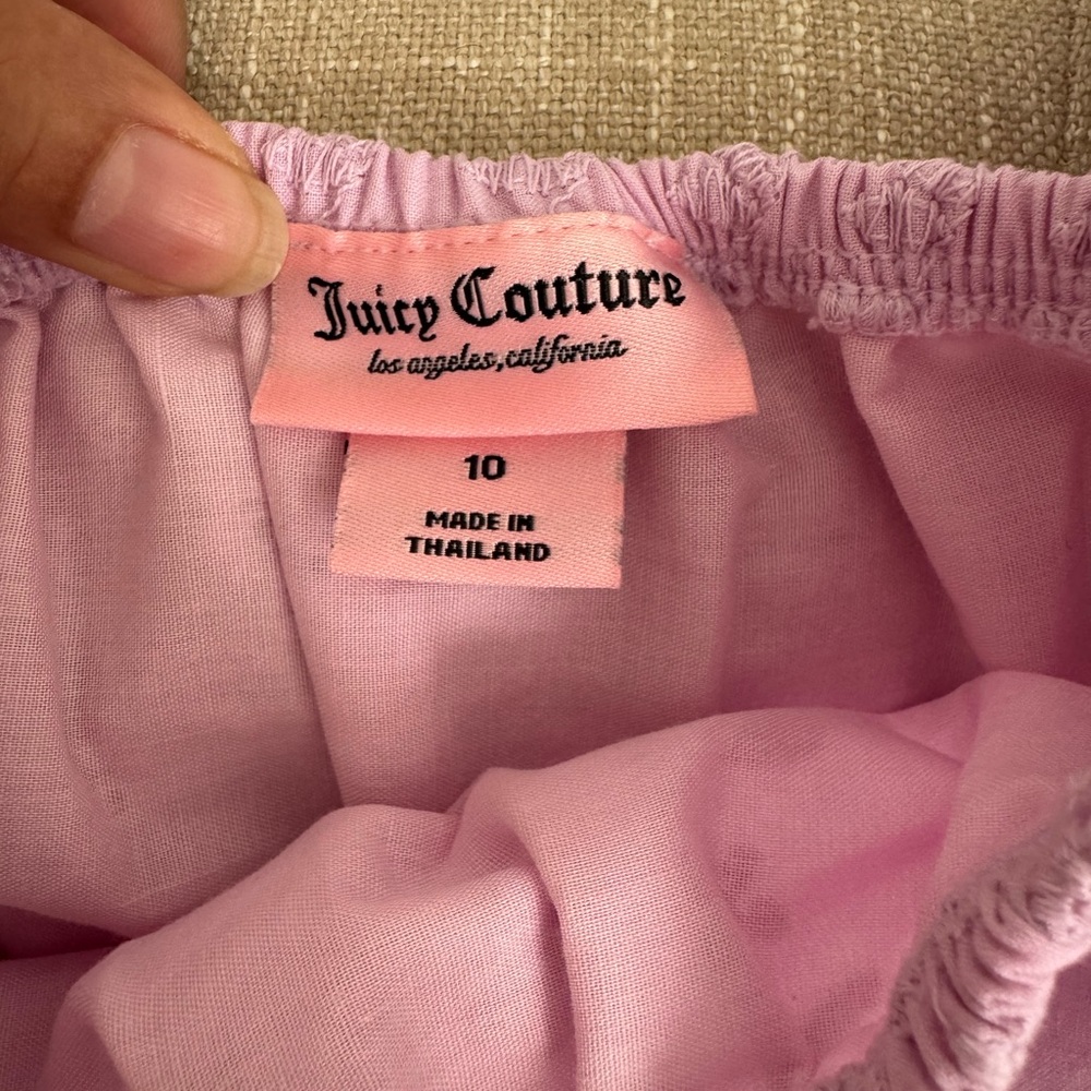 Juicy Couture Lilac kids dress size 10 - Picture 4 of 9